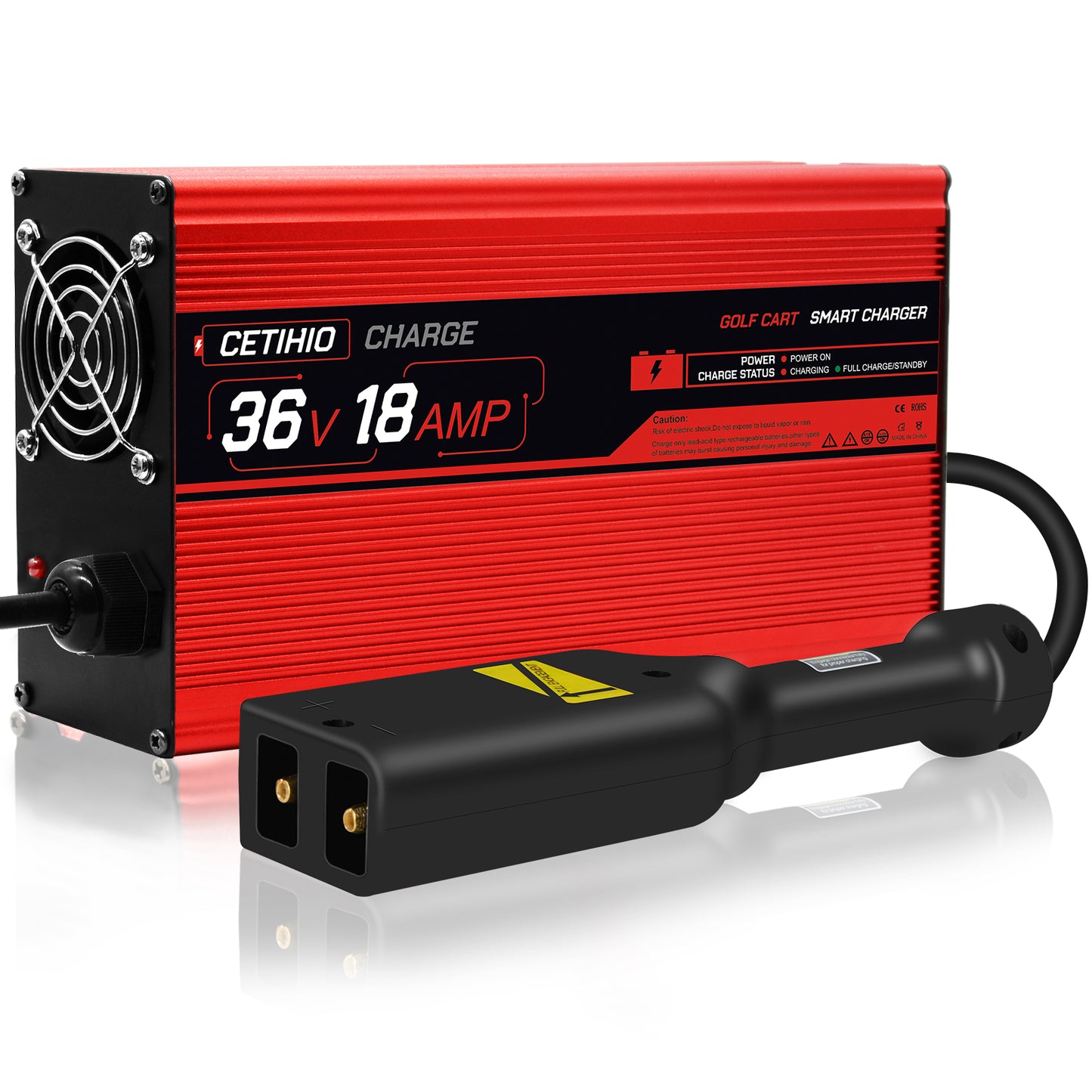 36 Volt 18 AMP Golf Carts Battery Charger for EZGO-D Style Plug